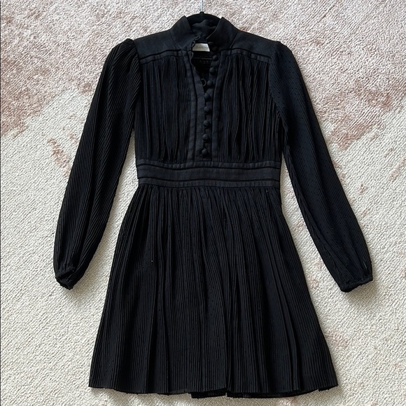 Zimmermann Dresses & Skirts - Zimmermann black long sleeve dress size 0P